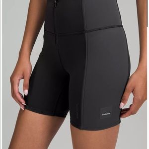 “Hike to swim” biker shorts